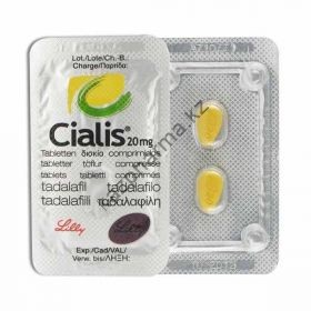 Cialis (Тадалафил) Eli Lilly 4 таблетки (1таб 20 мг)